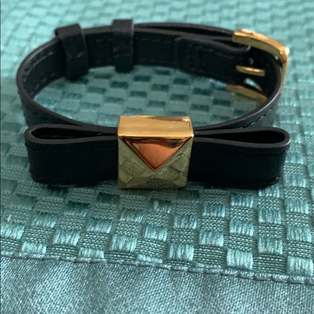 Kate Spade Leather Bow Bracelet